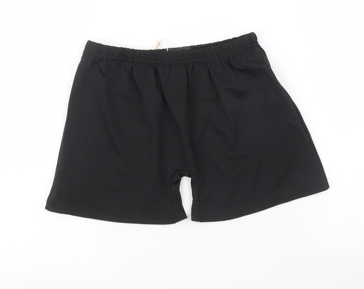 Noroze Boys Black   Sweat Shorts Size 13 Years