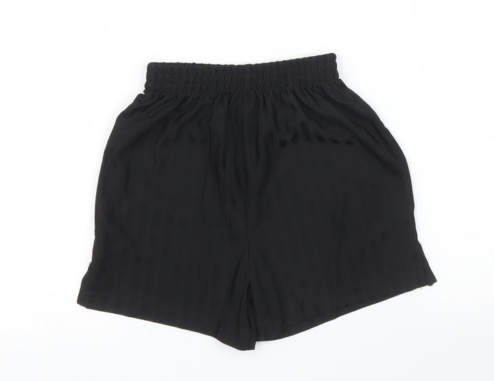 TU Boys Black   Sweat Shorts Size 5 Years