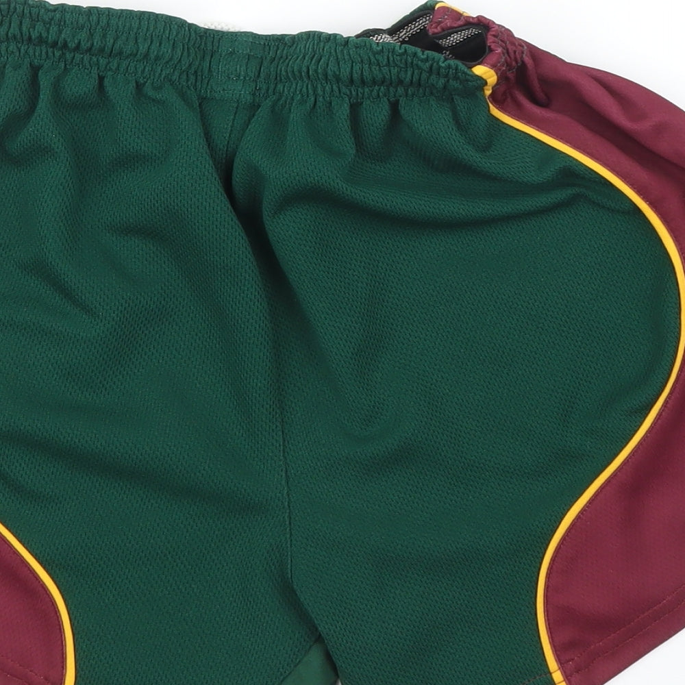 Krusada Mens Green   Sweat Shorts Size XS