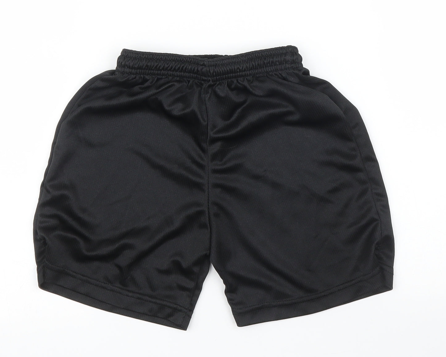 Precision Boys Black   Sweat Shorts Size 5 Years