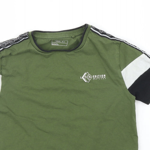 NEXT Boys Green   Basic T-Shirt Size 8 Years