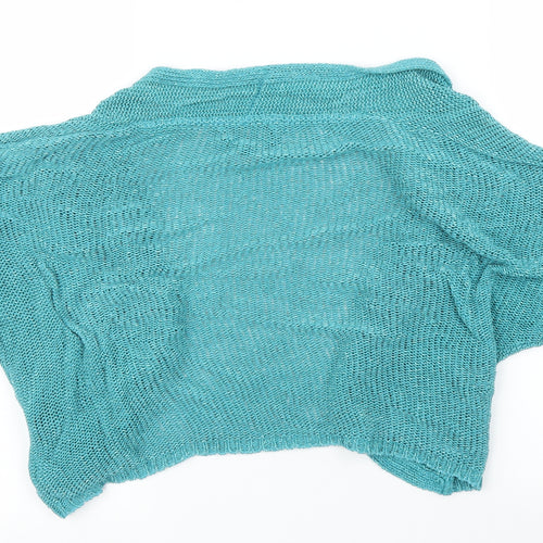 M&S Womens Green   Cardigan Jumper Size 14