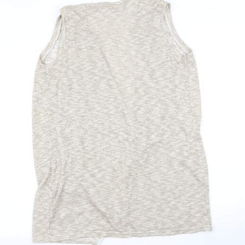 Dorothy Perkins Womens Gold   Cardigan Jumper Size M