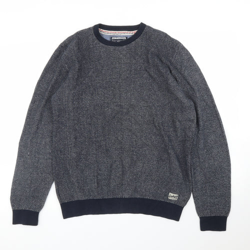 Debenhams Mens Blue   Pullover Jumper Size M
