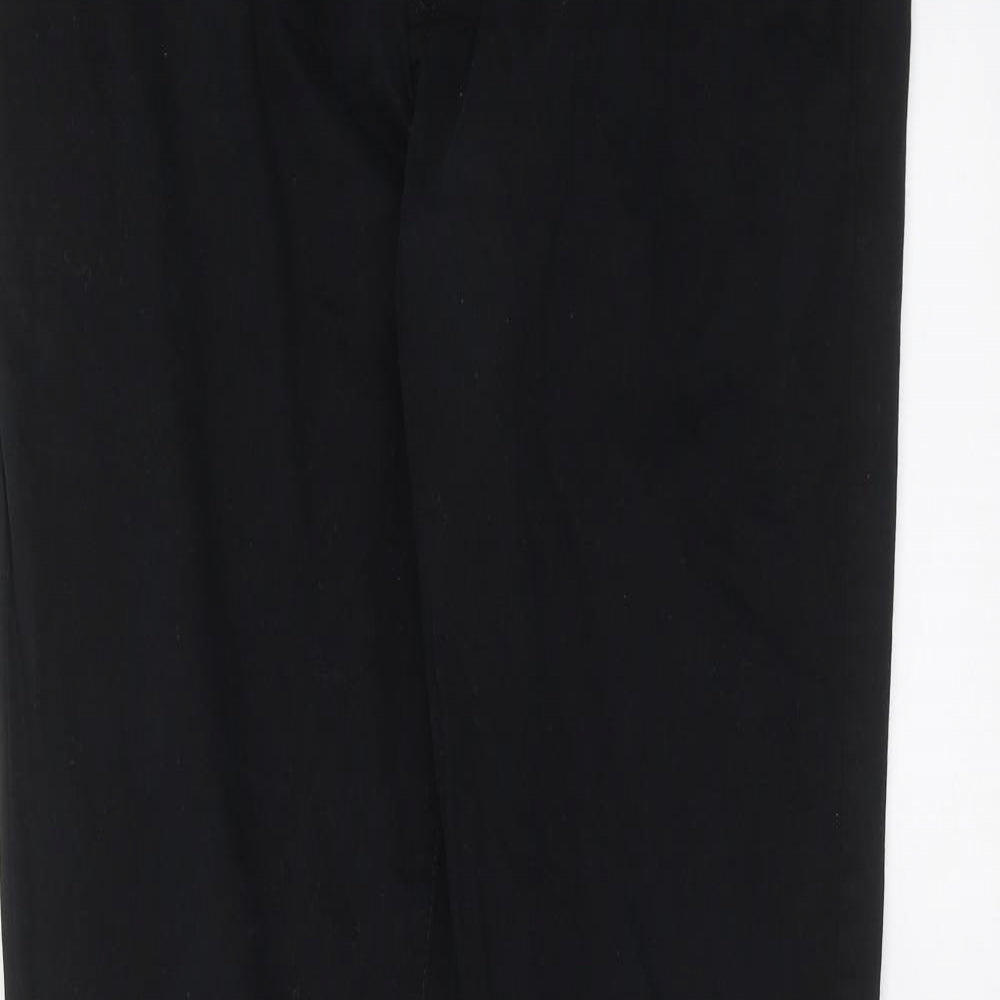 NEXT Mens Black   Chino Trousers Size 36 in L34 in