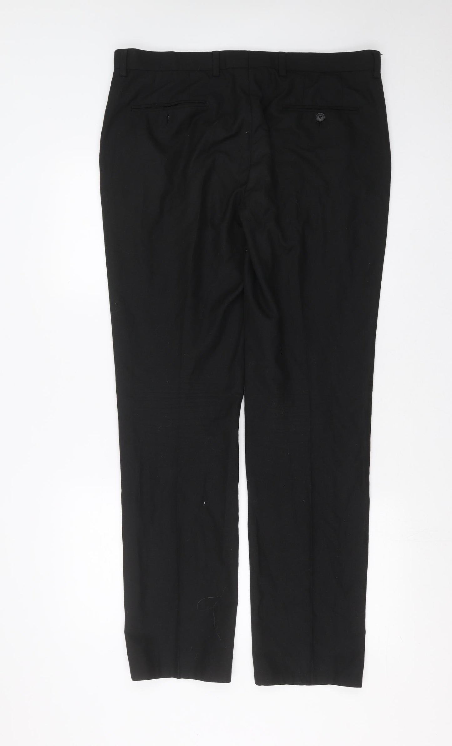 NEXT Mens Black   Trousers  Size 36 in L32 in