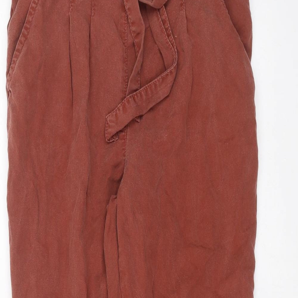 George Girls Brown    Trousers Size 10-11 Years