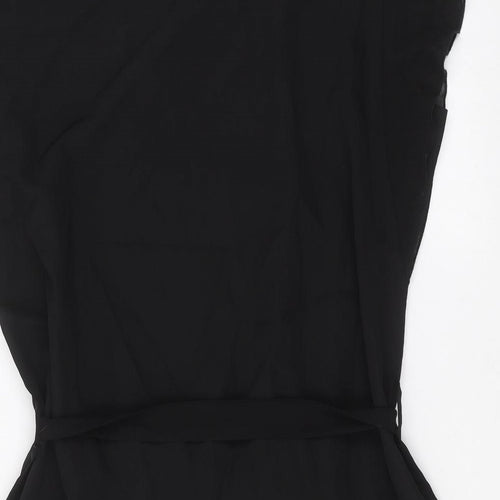 Billie & Blossom Womens Black Floral  Shift  Size 16