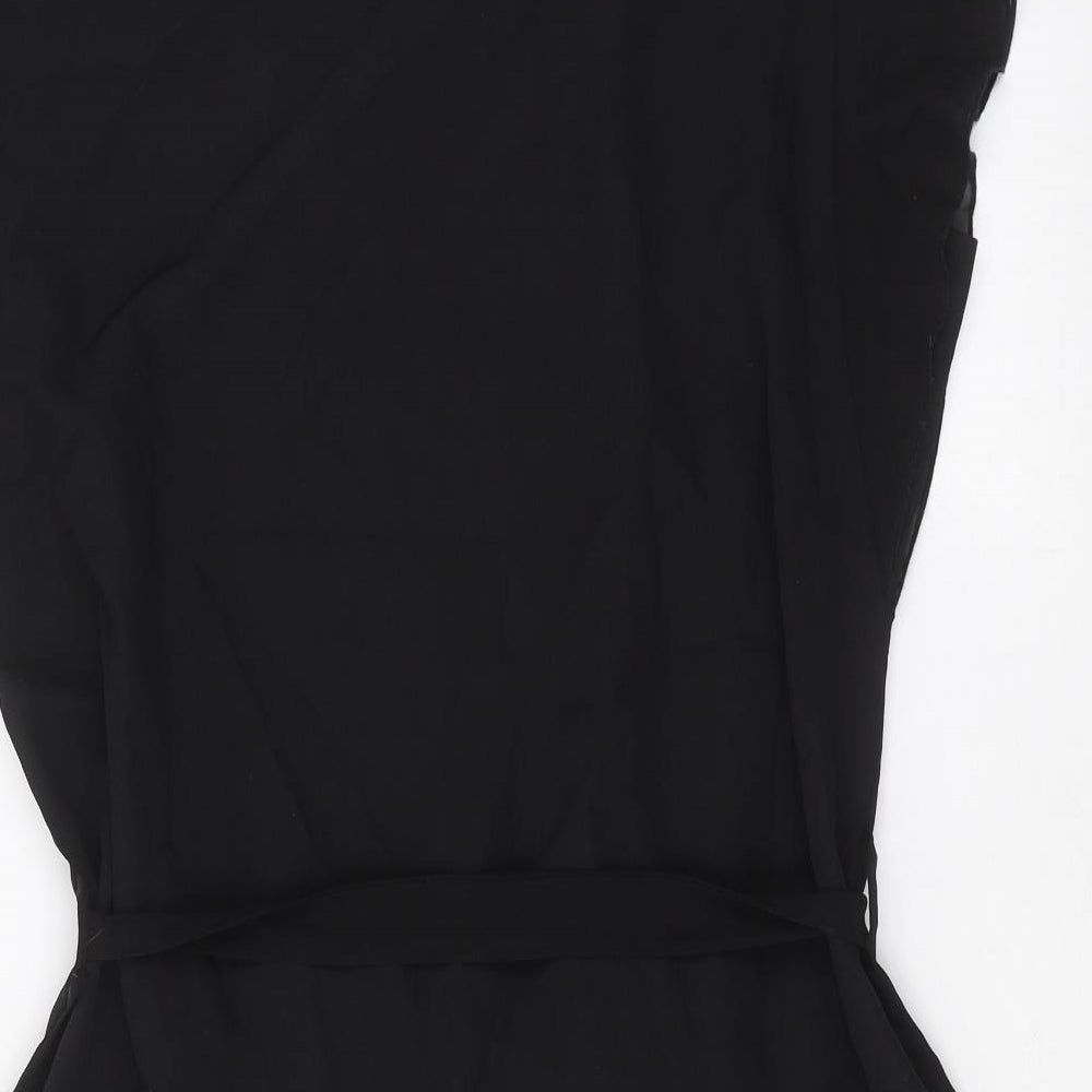 Billie & Blossom Womens Black Floral  Shift  Size 16