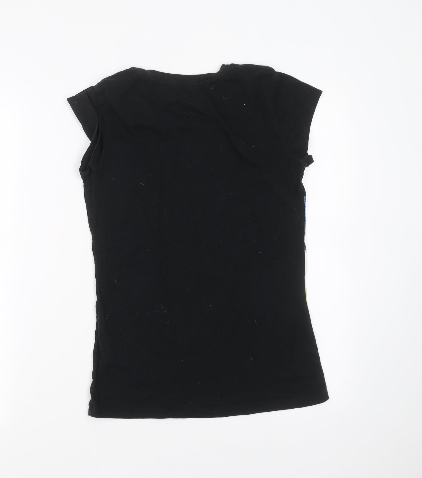 Disney Womens Black   Top Pyjama Top Size M  - mickey mouse