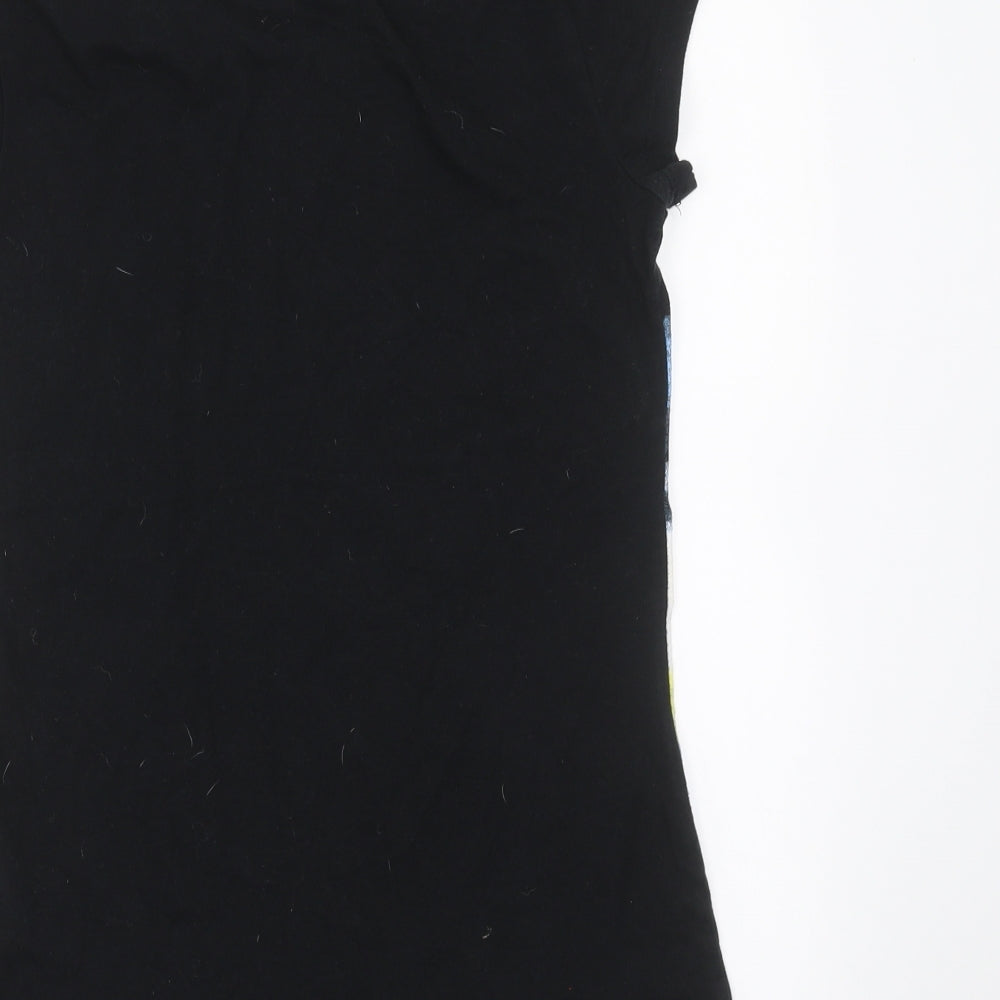 Disney Womens Black   Top Pyjama Top Size M  - mickey mouse