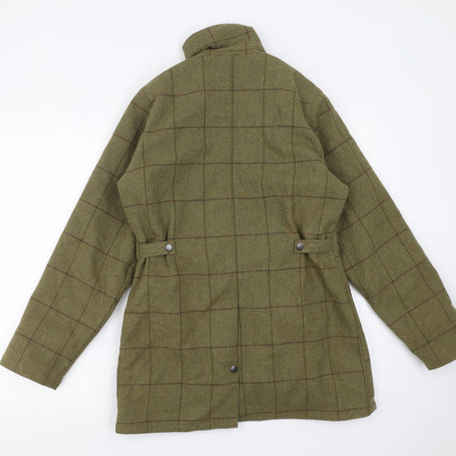 Alan Paine Womens Green Check  Jacket  Size 10