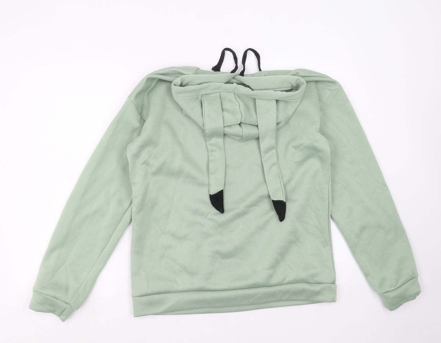 Preworn Mens Green   Pullover Hoodie Size M  - face