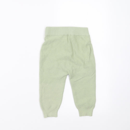 George Baby Green   Jogger Trousers Size 12-18 Months