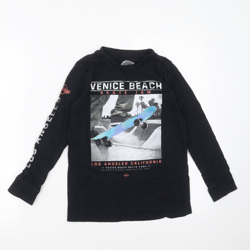 F&F Boys Blue   Basic T-Shirt Size 9-10 Years  - Venice Beach