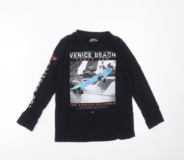 F&F Boys Blue   Basic T-Shirt Size 9-10 Years  - Venice Beach