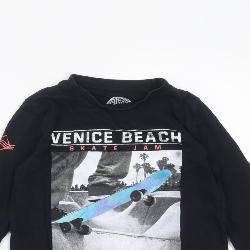 F&F Boys Blue   Basic T-Shirt Size 9-10 Years  - Venice Beach
