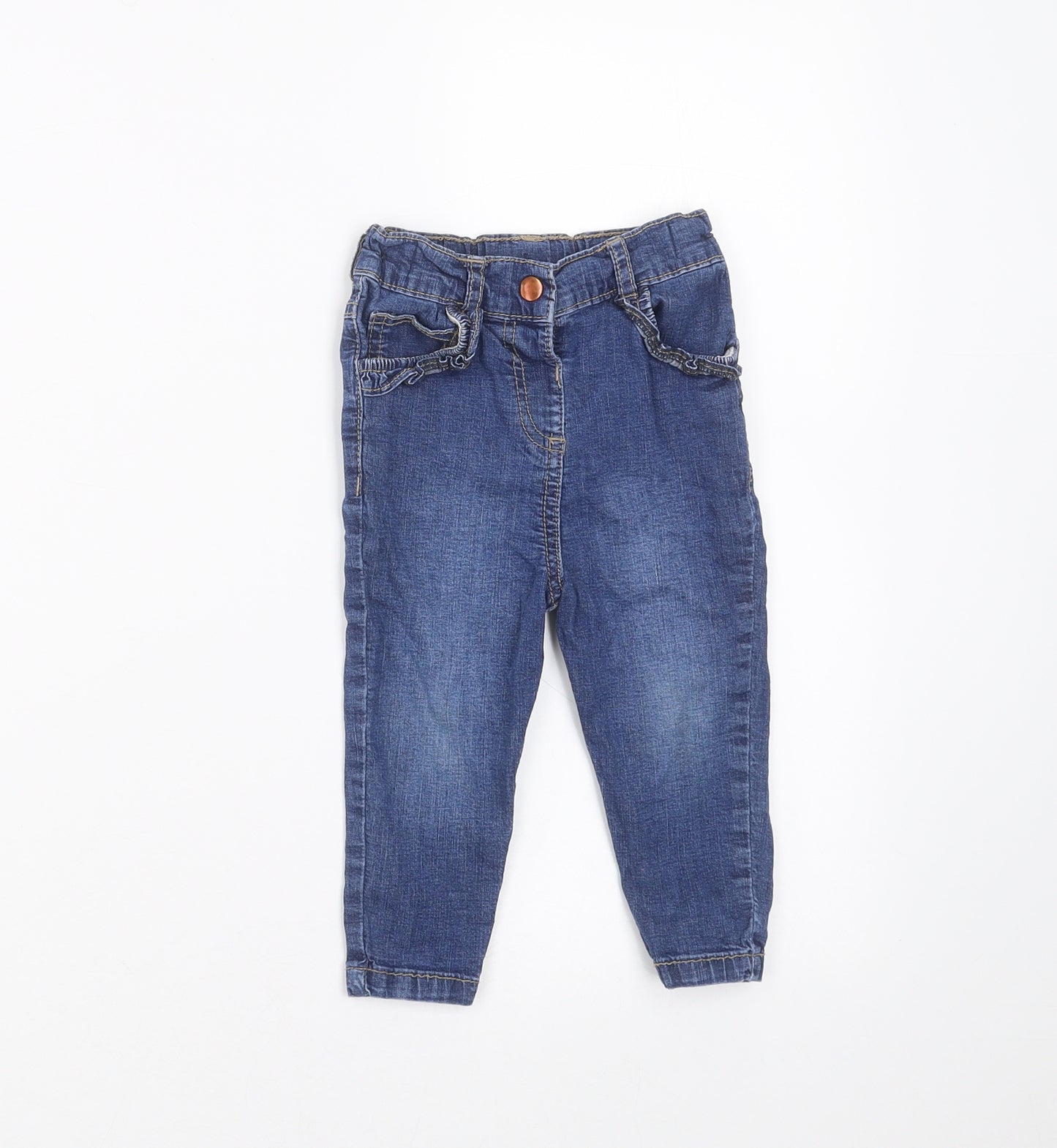 George Baby Blue  Denim  Jeans Size 12-18 Months