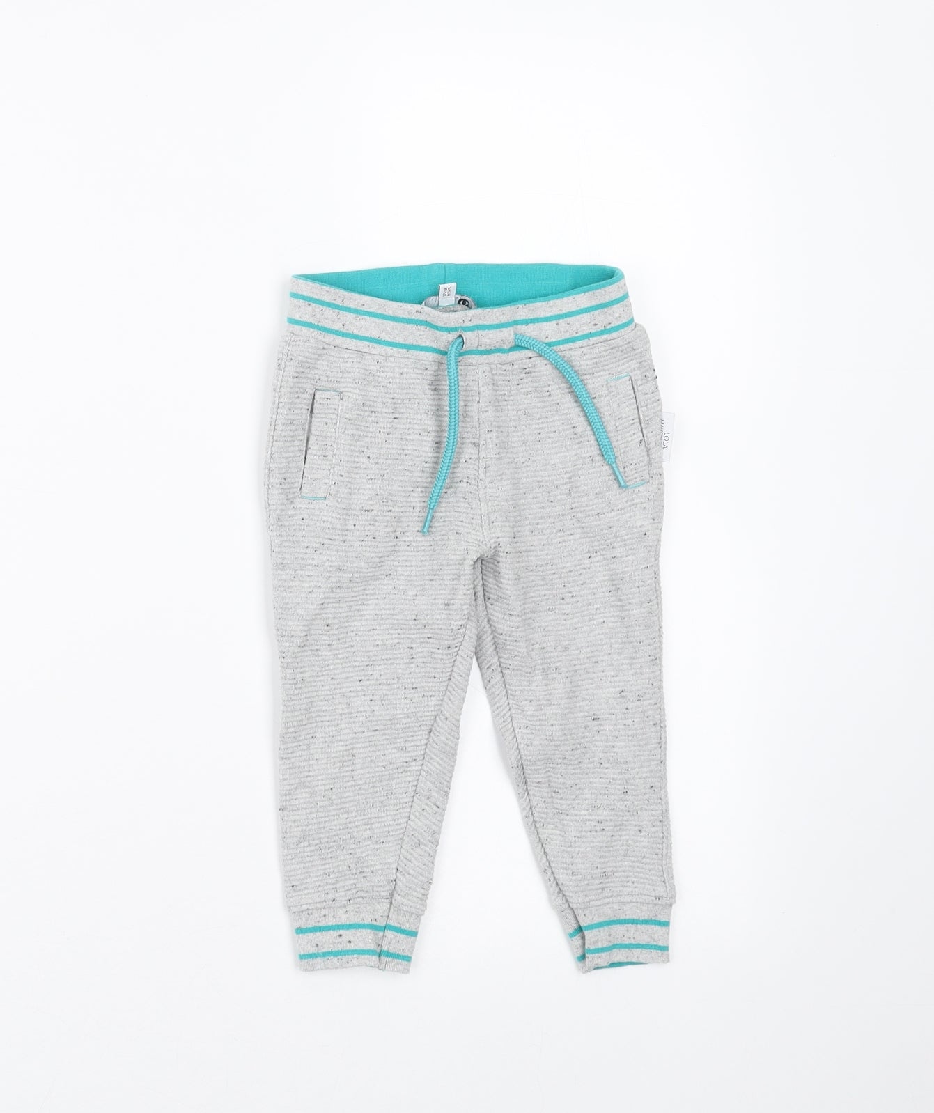 Lola Maverick Baby Grey   Jogger Trousers Size 12-18 Months