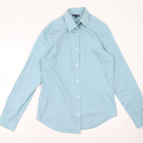 Gap Mens Blue    Dress Shirt Size S