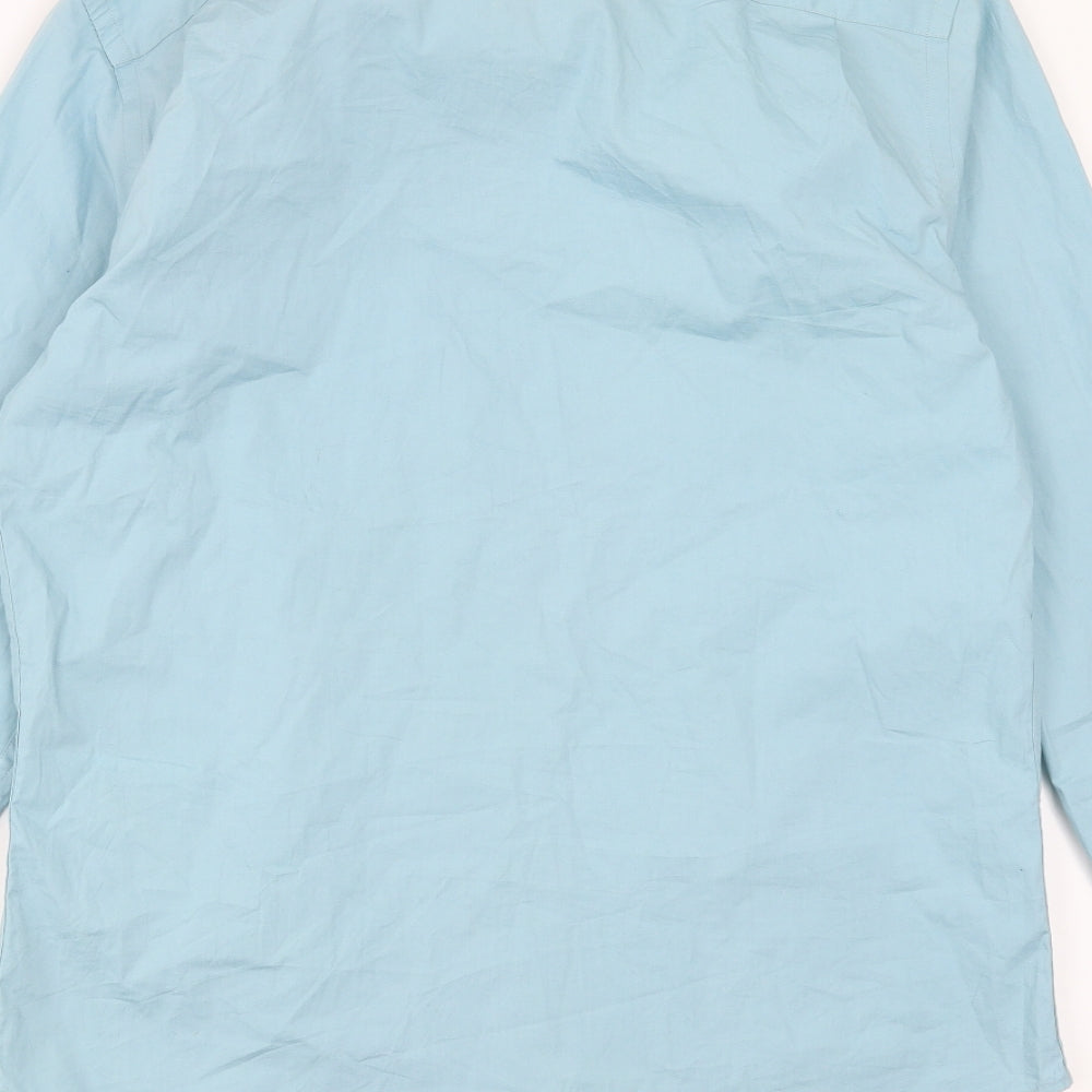 Gap Mens Blue    Dress Shirt Size S