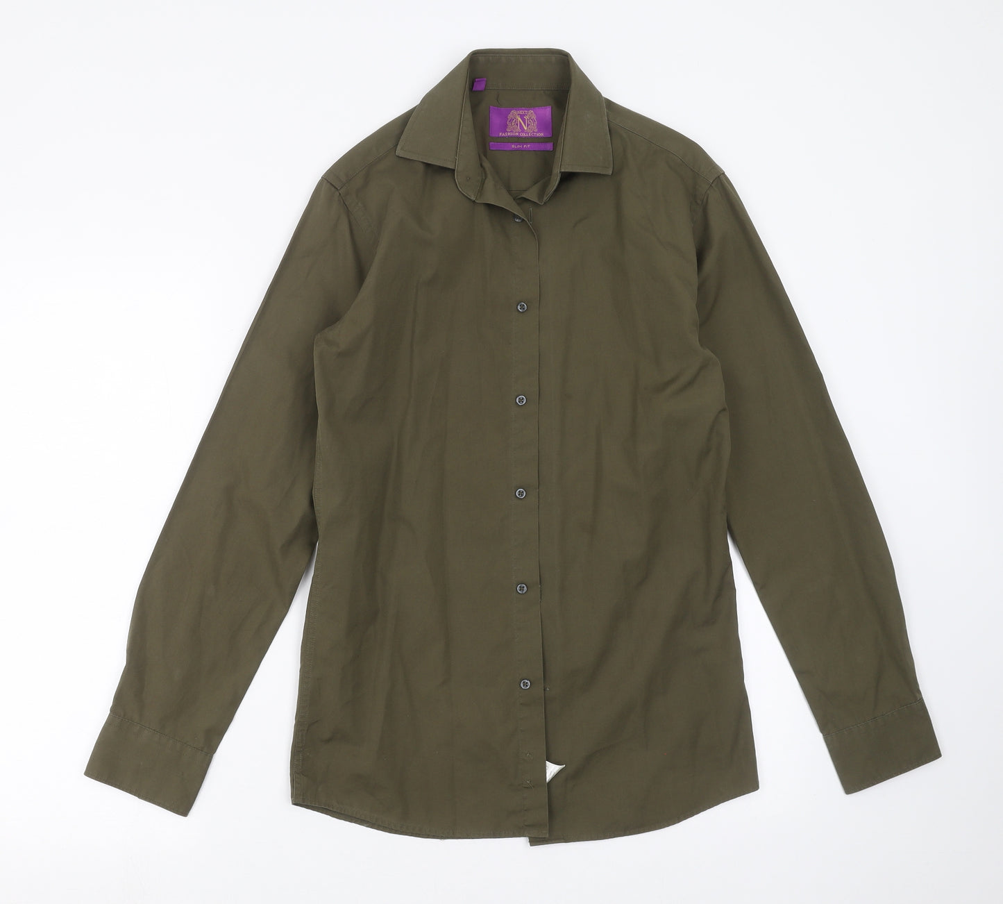 NEXT Mens Green    Dress Shirt Size 14.5