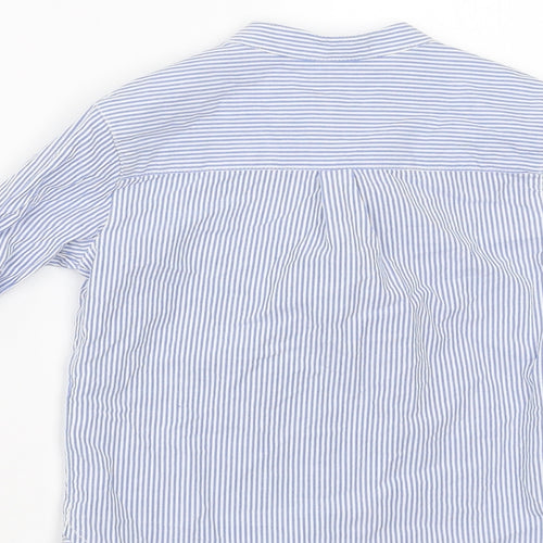 Billie Baby Blue Striped  Basic Button-Up Size 18-24 Months