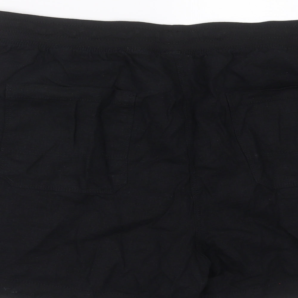 Marks and Spencer Womens Black   Hot Pants Shorts Size 16