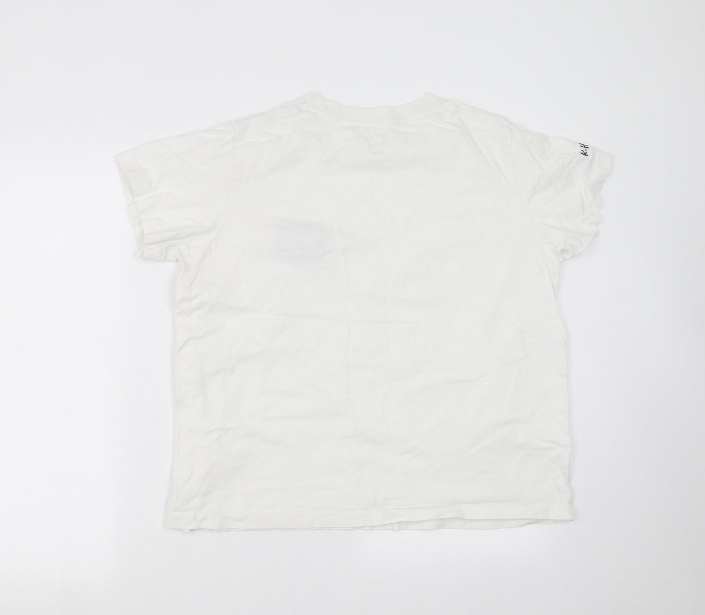 SPRZNY Womens White   Basic T-Shirt Size XL  - new York