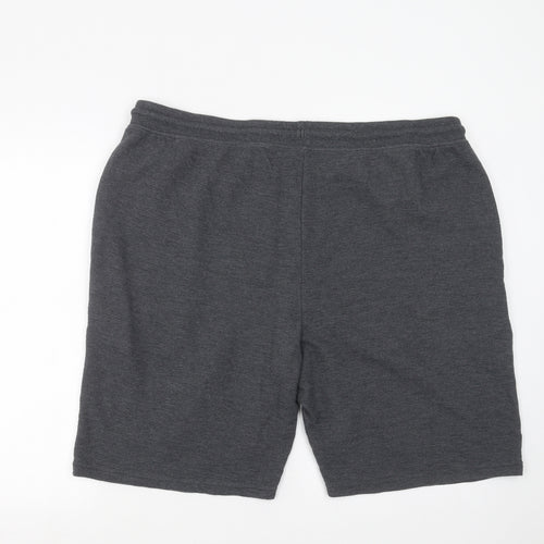 Nutmeg Mens Grey   Sweat Shorts Size 2XL