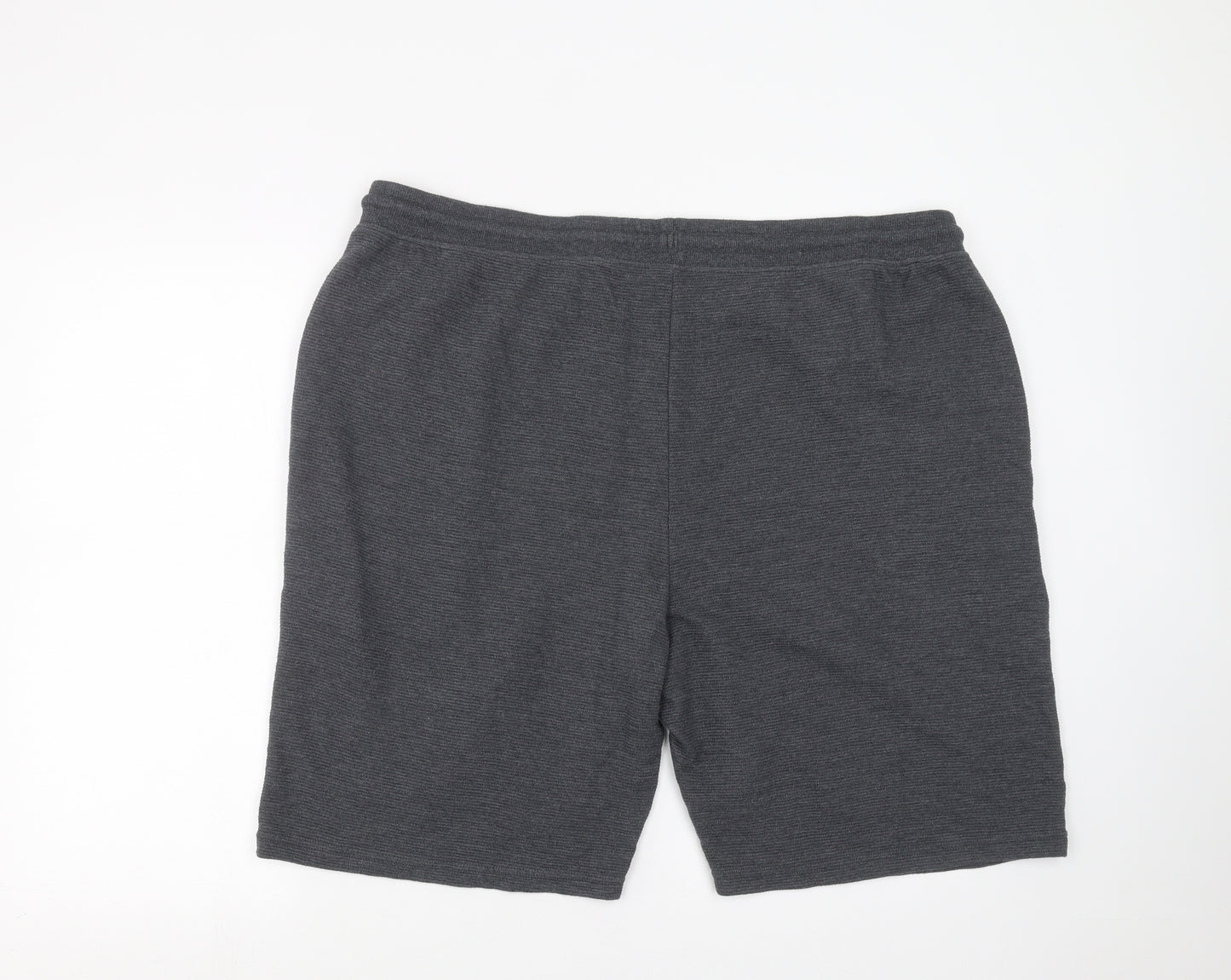 Nutmeg Mens Grey   Sweat Shorts Size 2XL