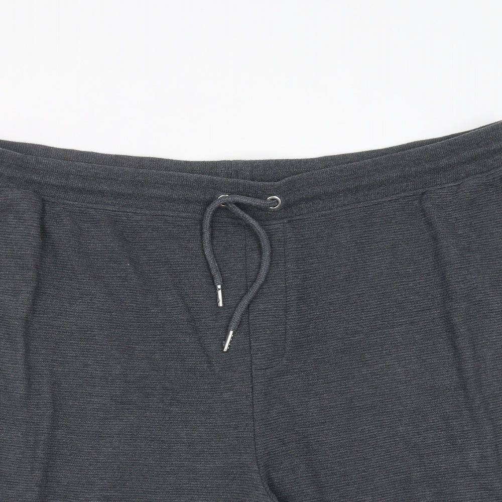 Nutmeg Mens Grey   Sweat Shorts Size 2XL