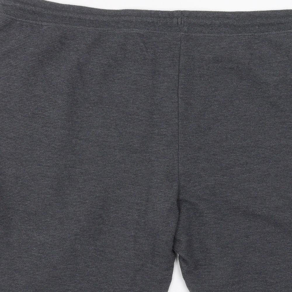 Nutmeg Mens Grey   Sweat Shorts Size 2XL
