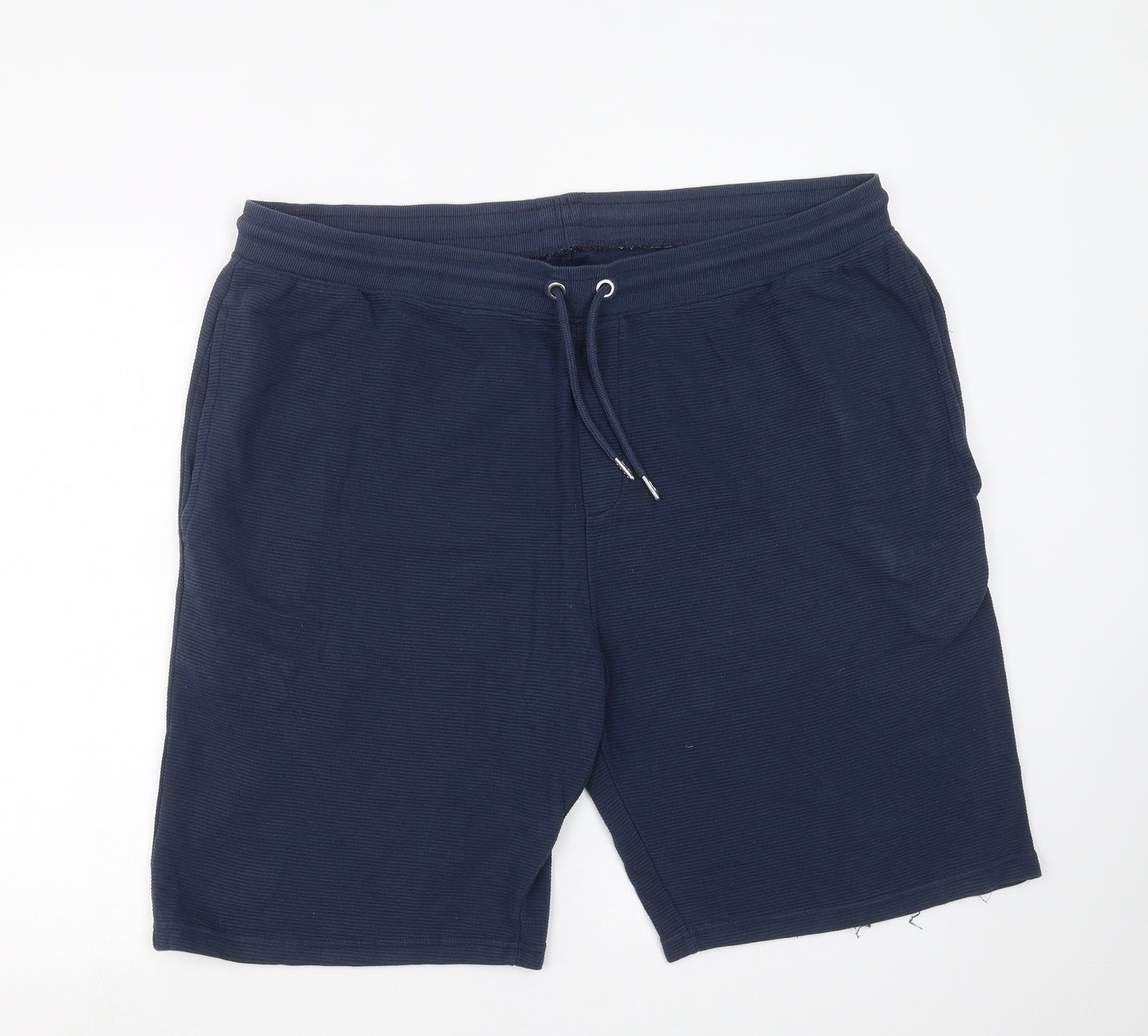 Nutmeg Mens Blue   Sweat Shorts Size 2XL