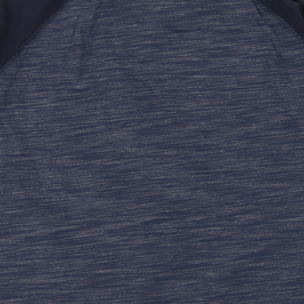 George Mens Blue Solid   Pyjama Top Size 2XL