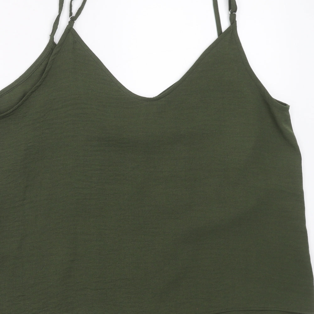 Yessica Womens Green   Camisole  Size 14