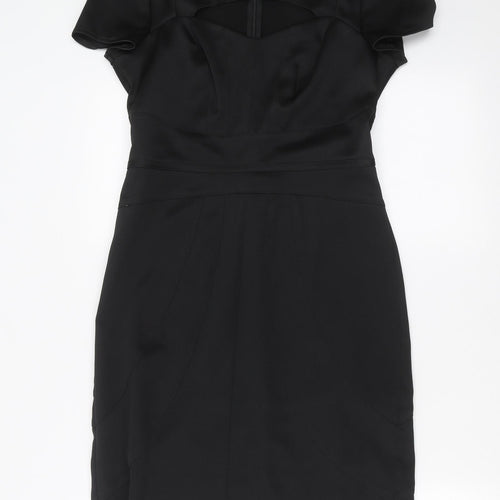 Todays Woman Womens Black   Shift  Size 8