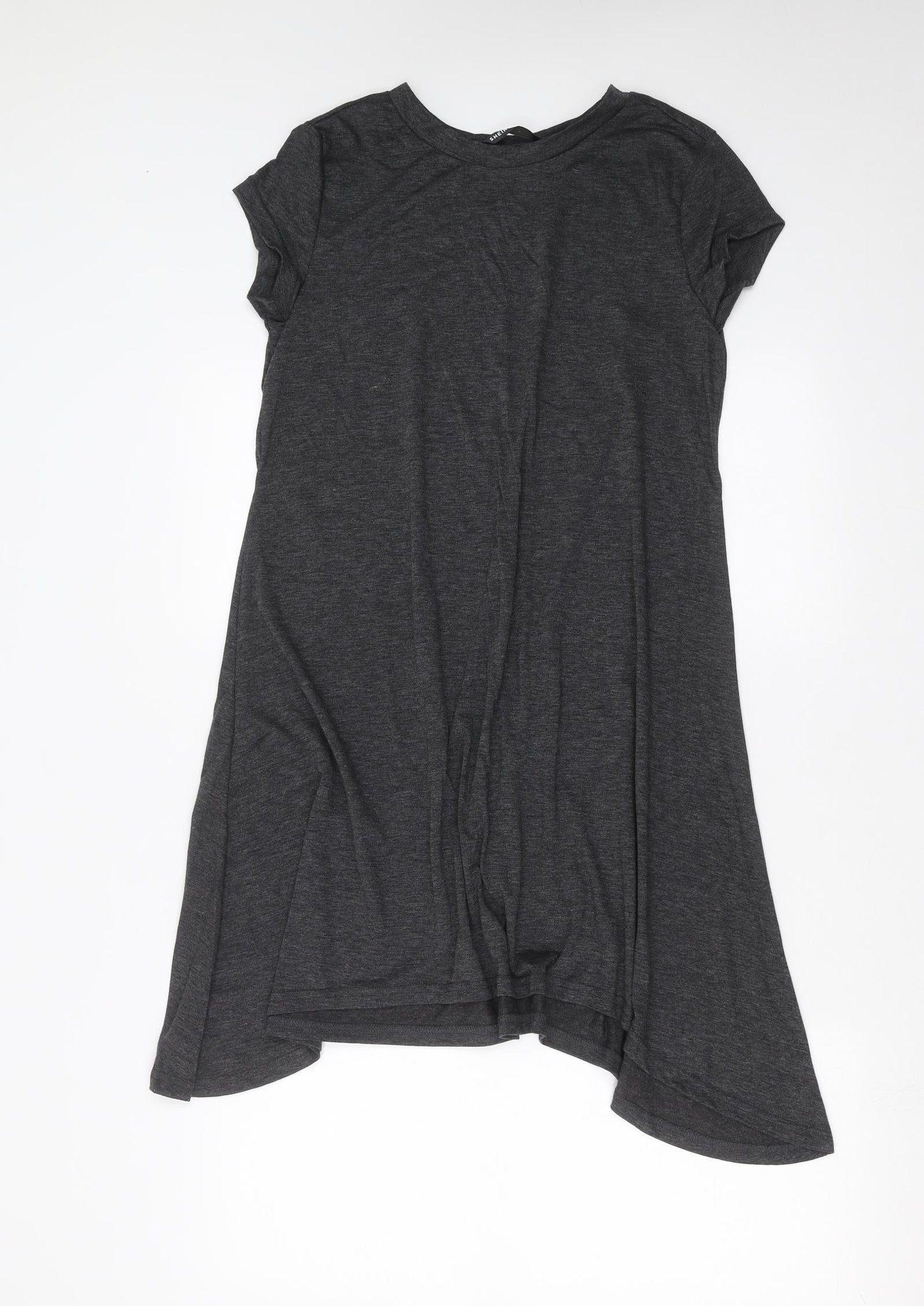SheIn Womens Grey   T-Shirt Dress  Size L