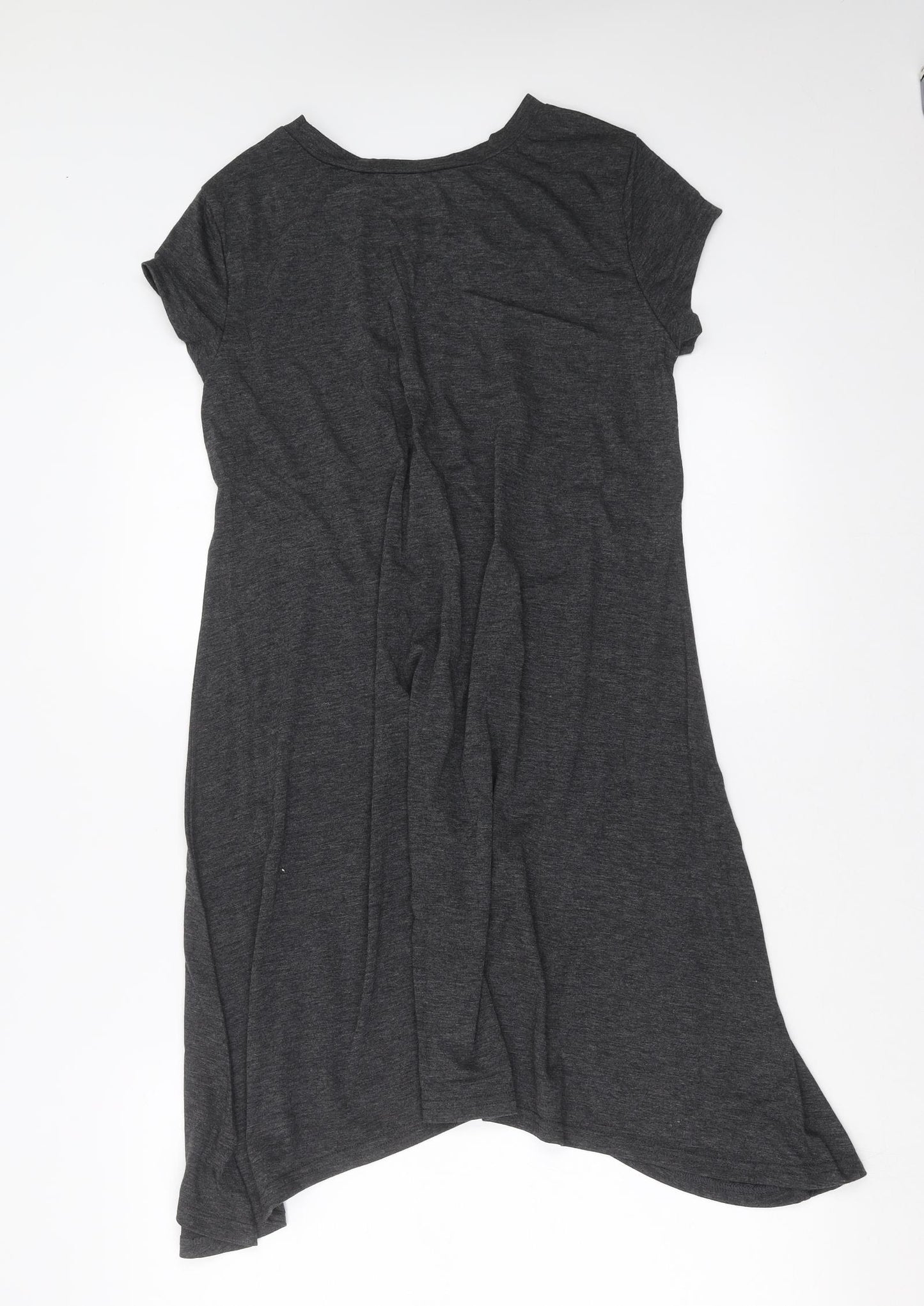 SheIn Womens Grey   T-Shirt Dress  Size L