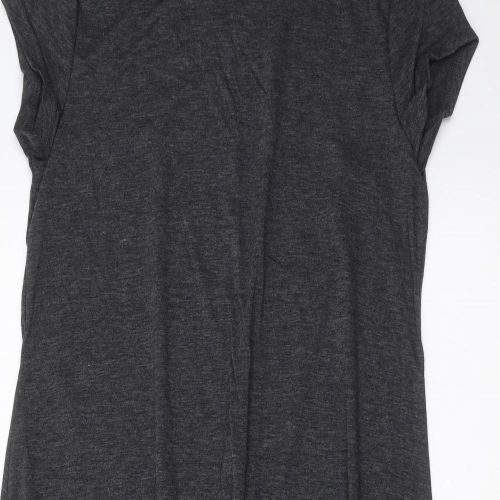 SheIn Womens Grey   T-Shirt Dress  Size L