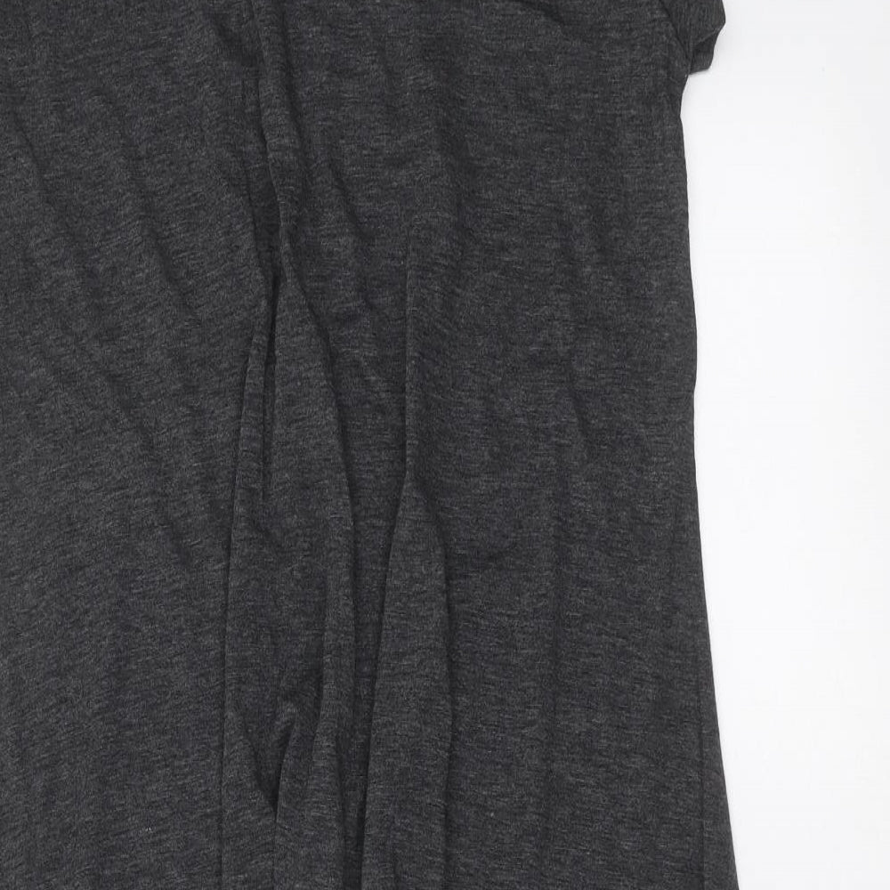 SheIn Womens Grey   T-Shirt Dress  Size L
