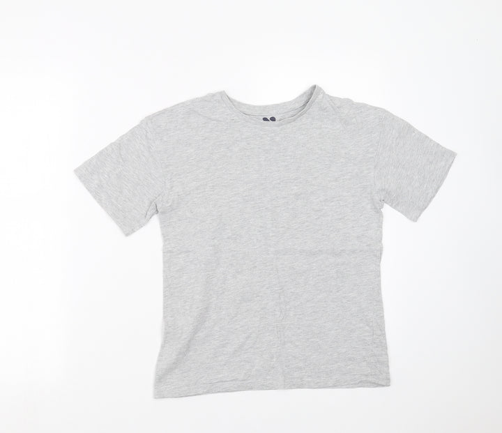 Very Boys Grey Basic T-Shirt Size 11 Years