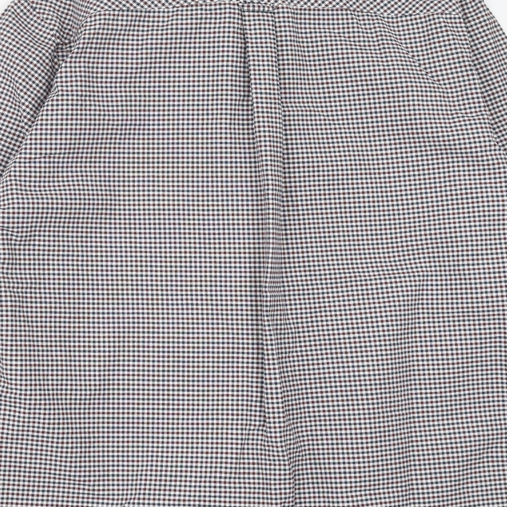 Admiral Mens Blue Check   Button-Up Size XL