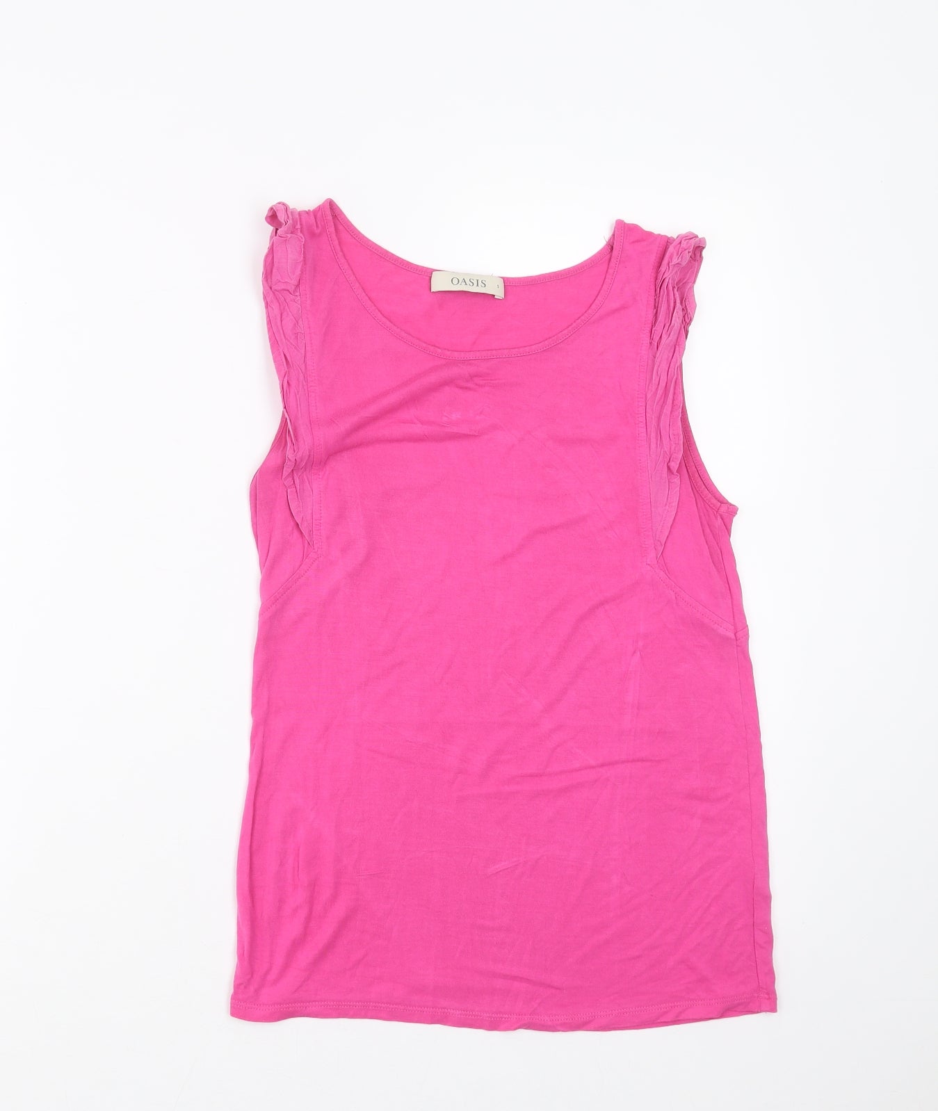 Oasis Womens Pink   Basic T-Shirt Size S