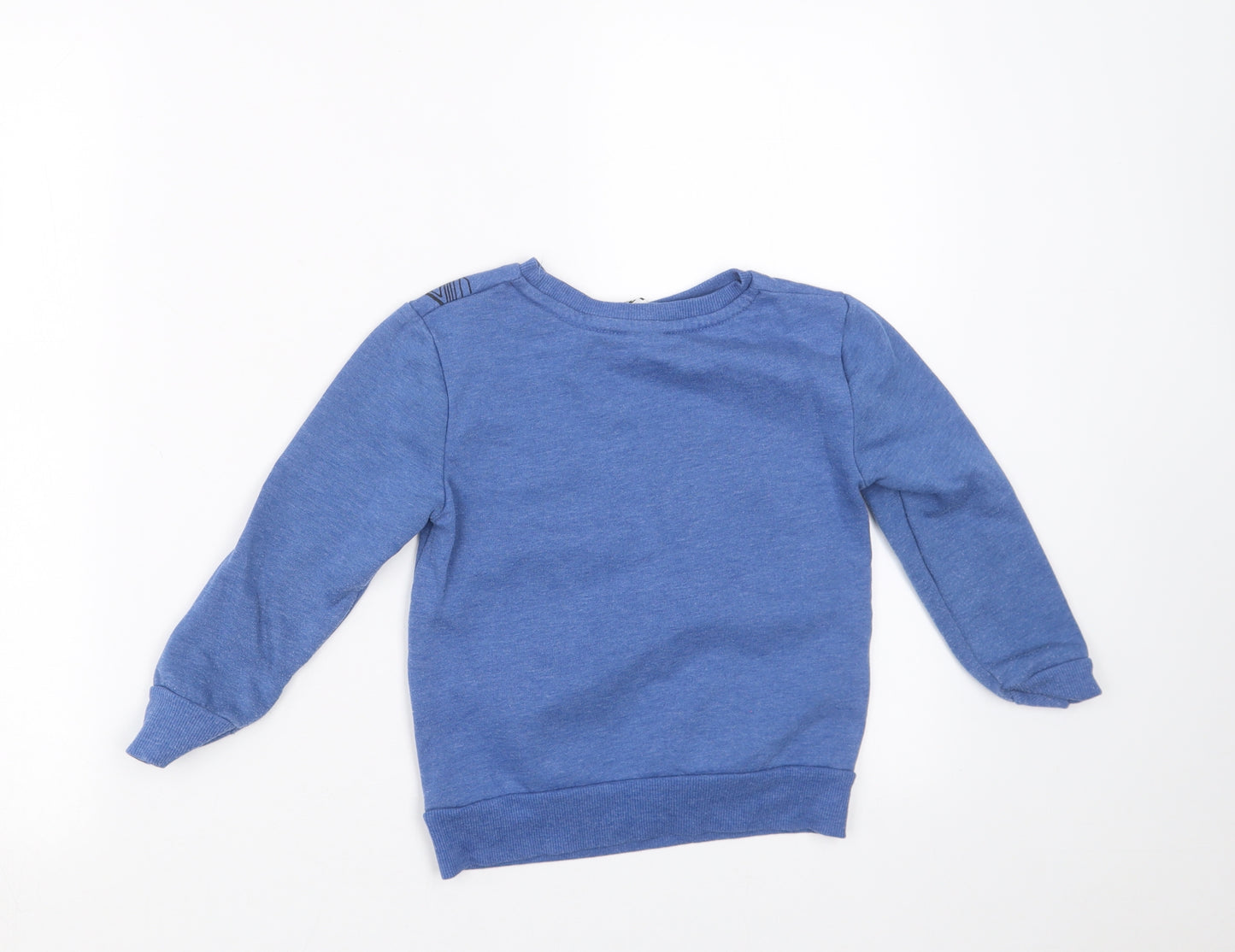 George Boys Blue   Pullover Sweatshirt Size 4-5 Years  - marvel