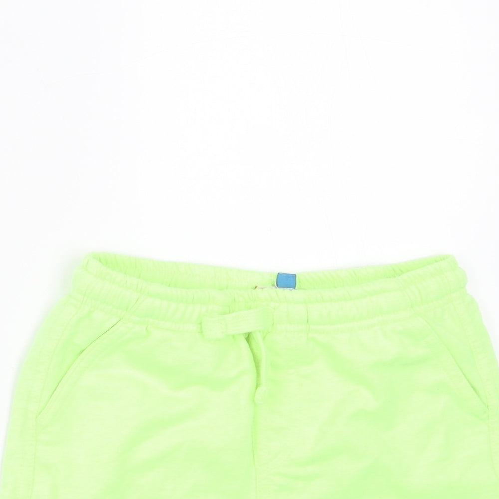 Hullabaloo Boys Green   Sweat Shorts Size 5-6 Years