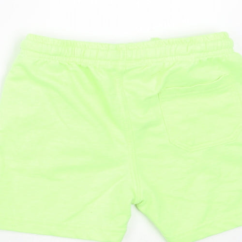 Hullabaloo Boys Green   Sweat Shorts Size 5-6 Years