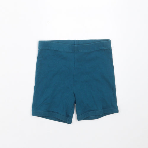 H&M Girls Blue   Biker Shorts Size 6-7 Years - Cycling shorts