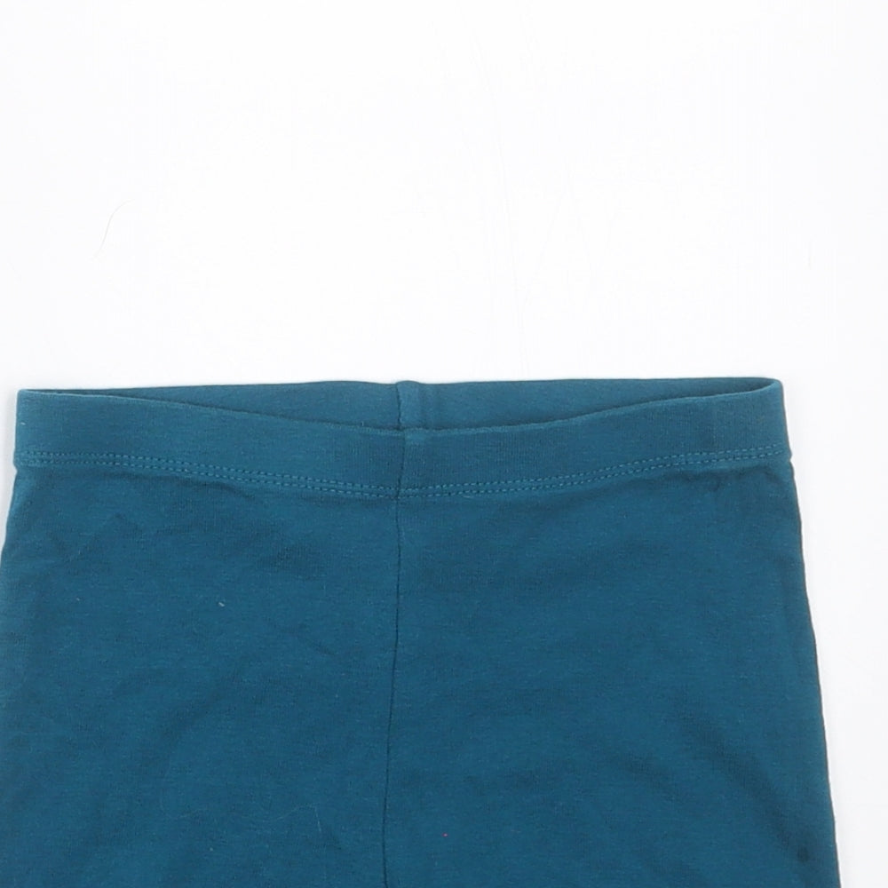 H&M Girls Blue   Biker Shorts Size 6-7 Years - Cycling shorts