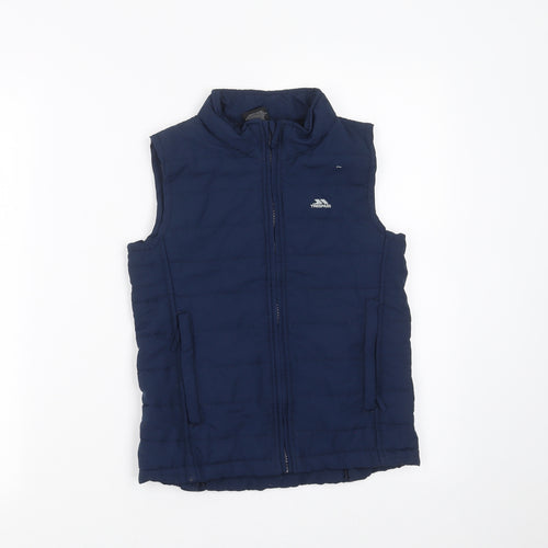 Trespass Boys Blue   Gilet Jacket Size 9-10 Years  - bodywarmer